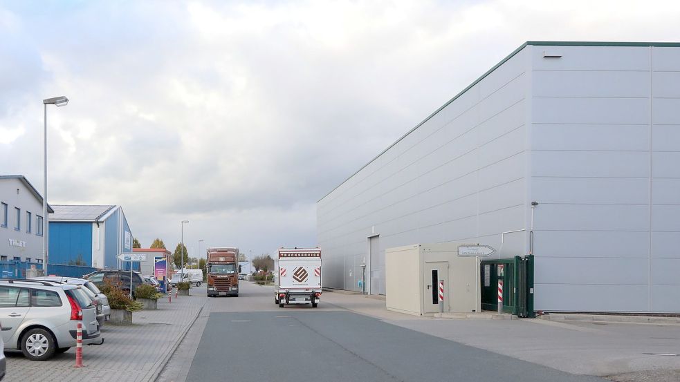 Das Unternehmen Landguth ist der Riese im Gewerbegebiet Riepe. Foto: Romuald Banik