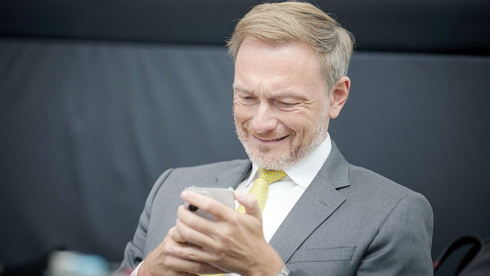Christian Lindner und die FDP sind normalerweise gegen ein Tempolimit. Foto: dpa/Kay Nietfeld
