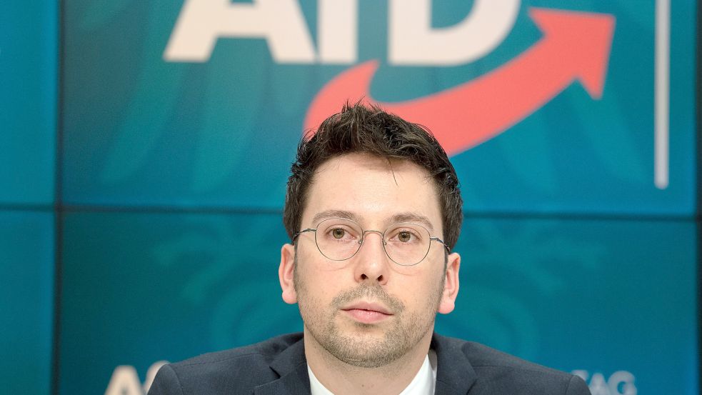 Dennis Hohloch (AfD) wurde in den Rundfunkrat gewählt. Foto: Soeren Stache
