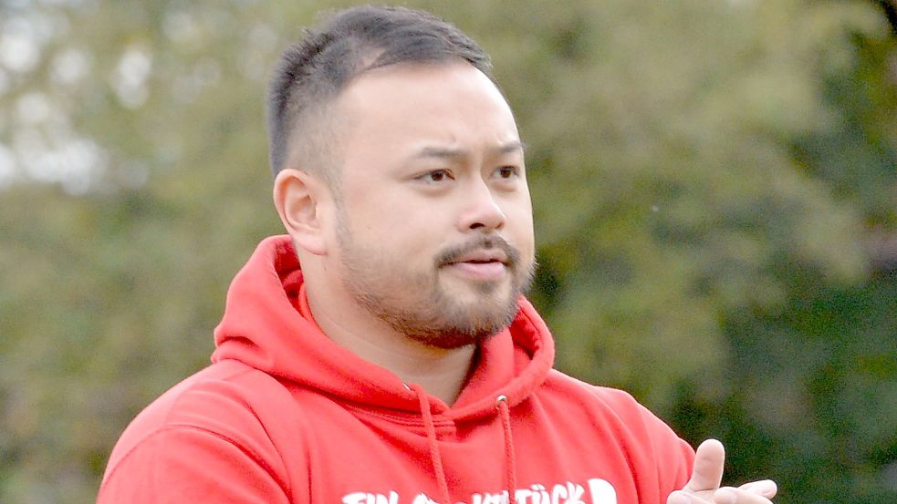 Mit dem Auswärtssieg in Hage hat Großefehn mit Trainer Bi Le Tran den zweiten Platz gefestigt. Foto: Bernd Wolfenberg