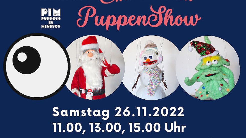 Die „Puppets in Minutes “ führen ein Stück auf. Foto: privat