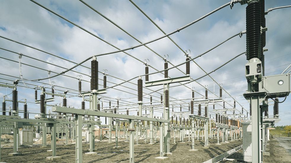 Ein Umspannwerk der EWE.Foto: EWE