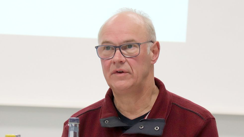 Ehlke Ubben ist Leiter der Auricher Stadtentwässerung. Foto: Heino Hermanns