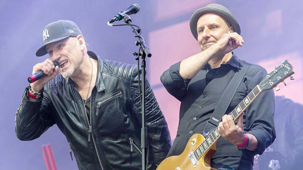Fury in the Slaughterhouse kommt nach Aurich. Die Kultband um die Brüder Kai (links) und Thorsten Wingenfelder startet im Sommer 2023 ihre Tournee in Aurich. Foto: DPA
