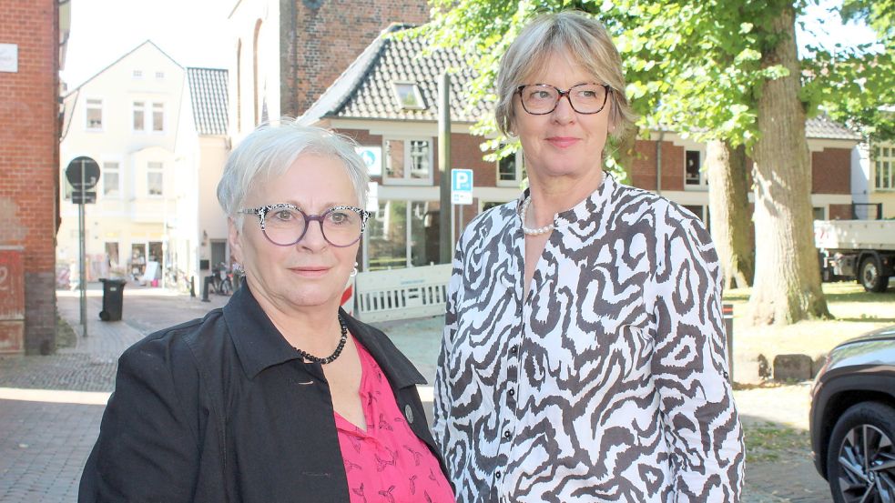 Clivia Rothe (links) und Helga Behrends vom MTV Aurich setzen auf Gespräche, wenn es um Gewaltprävention im Sport geht. Foto: Wolf-Rüdiger Saathoff