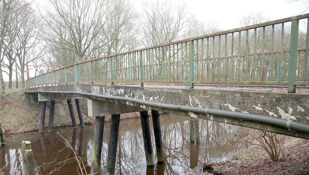 Die Tage der Kroglitzbrücke sind wahrscheinlich gezählt. Foto: Romuald Banik