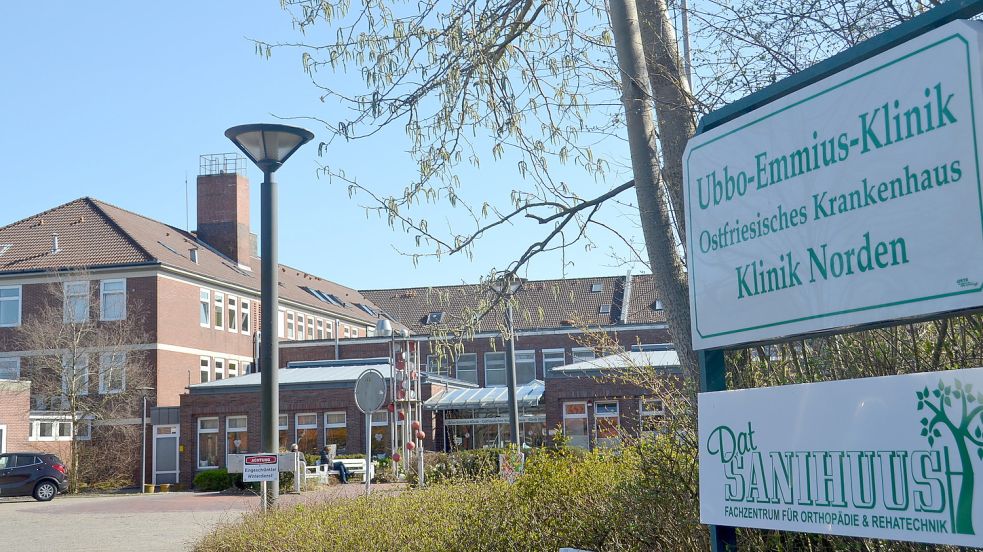 Der Klinikstandort Norden soll Teil eines Modellversuchs werden. Foto: Aiko Recke