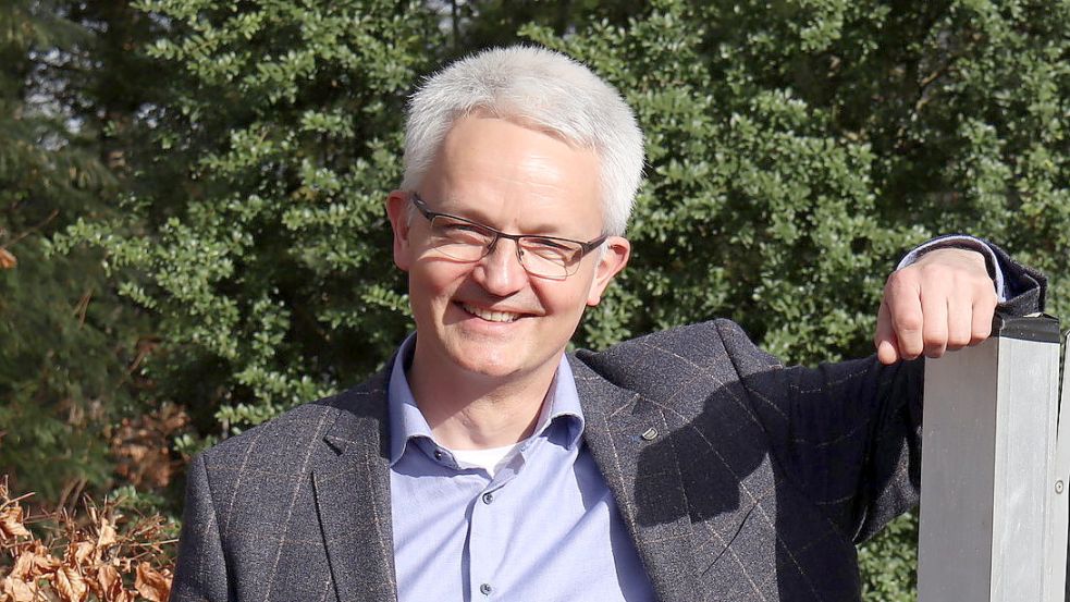 Rüdiger Musolf, Schulleiter des Gymnasiums Ulricianum in Aurich. Foto: Heino Hermanns