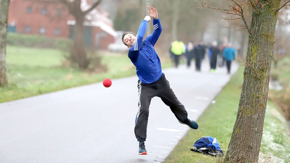 Hendrik Heyen holte mit Rahe im Heimwettkampf gegen Dietrichsfeld wichtige Punkte.Foto: Wilfried Gronewold