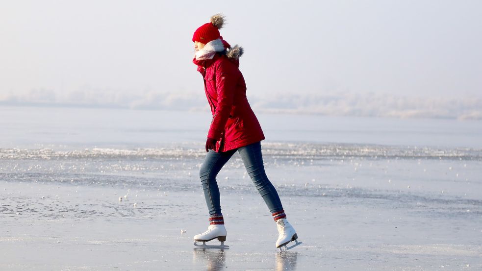 Eine Schöflerin auf dem Großen Meer. Foto: Romuald Banik
