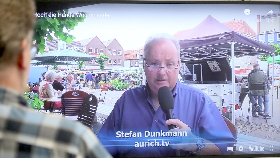 Das Videoformat Aurich-TV wird bei Facebook und Youtube gesendet. Bei zwei Beiträgen sieht die Niedersächsische Landesmedienanstalt Verstöße gegen den Pressekodex. Foto: Romuald Banik