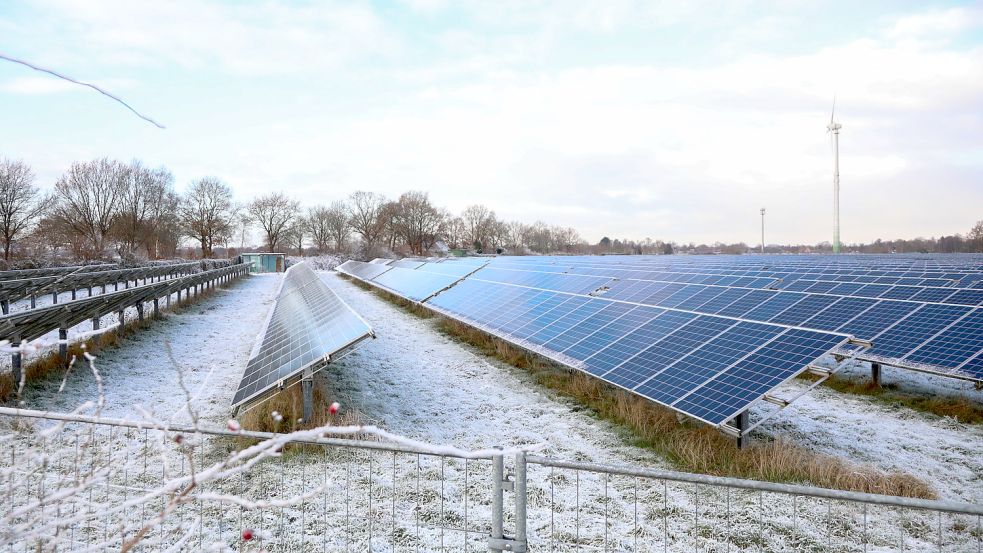 Im Auricher Stadtgebiet gibt es 30 Anfragen für neue Photovoltaikanlagen. Foto: Romuald Banik