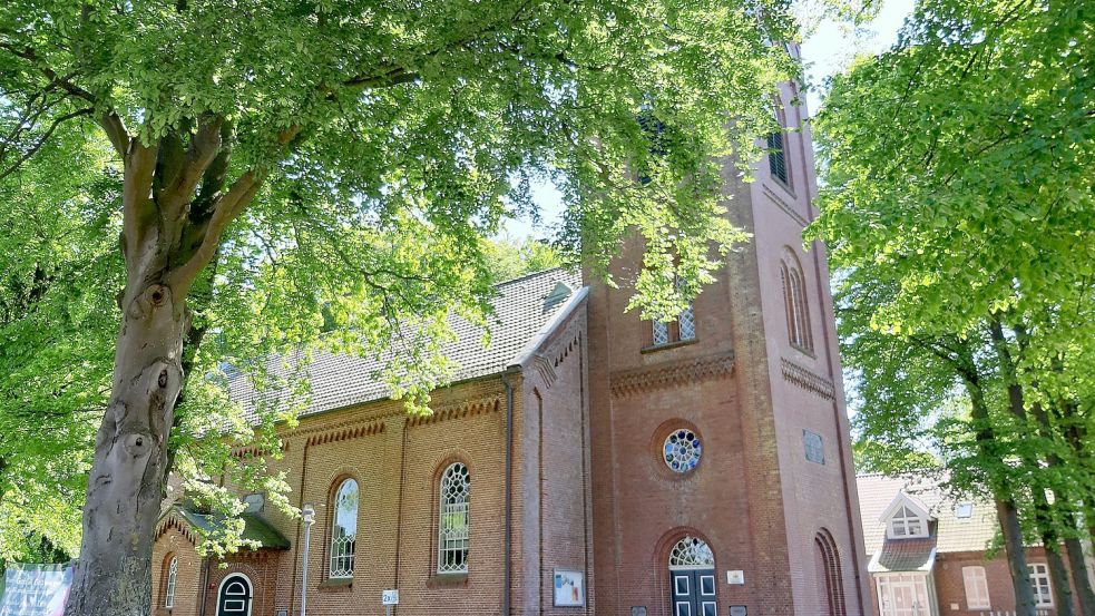 Die Johann-Heinrich-Leiner-Kirche in Mittegroßefehn. Foto: Ann-Kathrin Stapf