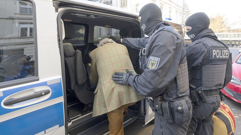 Anfang Dezember gab es eine bundesweite Razzia mit Festnahmen von „Reichsbürgern“. Foto: DPA