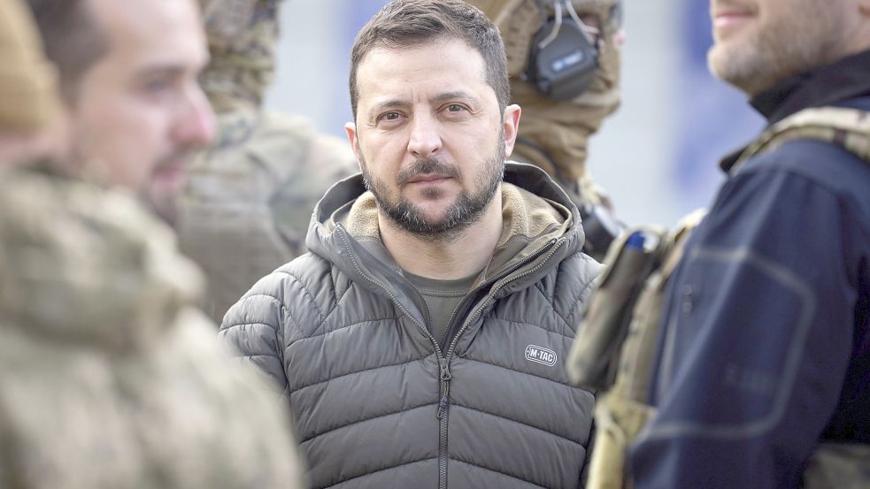 Charismatiker in Kriegszeiten: Alle Welt blickt auf den ukrainischen Präsidenten Wolodymyr Selenskyj. Foto: dpa/Ukrainian Presidential Press Office
