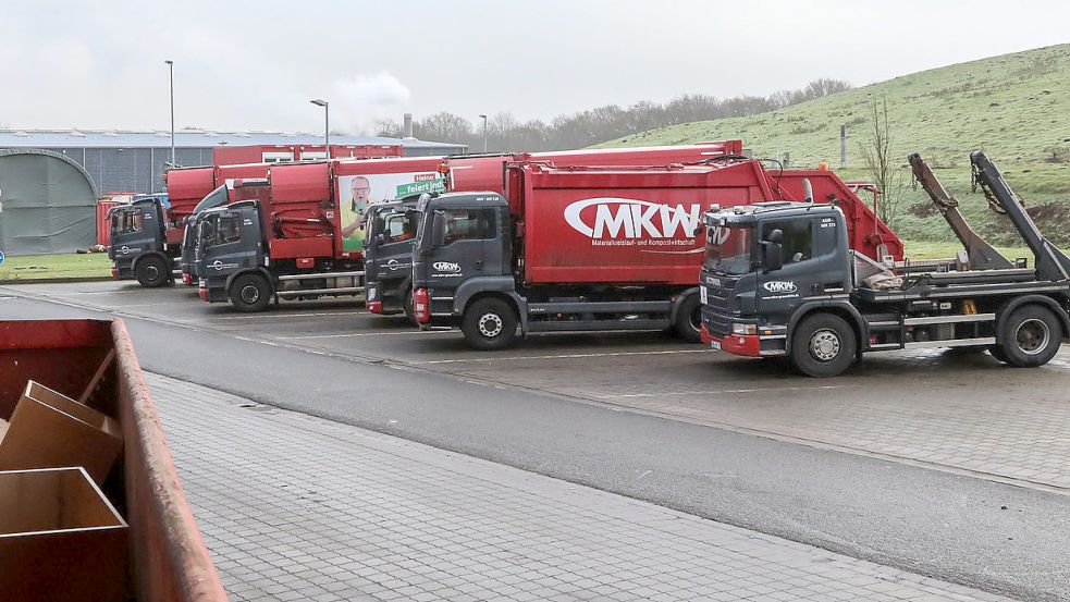 Die Lastwagen der MKW könnten mit Wasserstoff betrieben werden. Foto: Romuald Banik