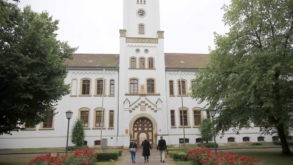 Das Auricher Schloss, in dem das Landgericht seinen Sitz hat. Foto: Romuald Banik