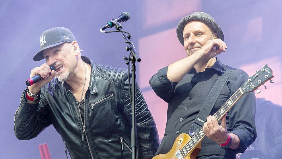 Fury in the Slaughterhouse kommt nach Aurich. Die Kultband mit den Brüdern Kai (links) und Thorsten Wingenfelder startet im Sommer 2023 ihre Tournee in Aurich. Foto: DPA