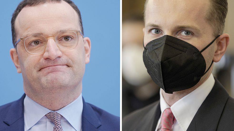 Wollte Hendrik Holt den ehemaligen Gesundheitsminister Jens Spahn 2020 betrügen? Foto: dpa/Ebener