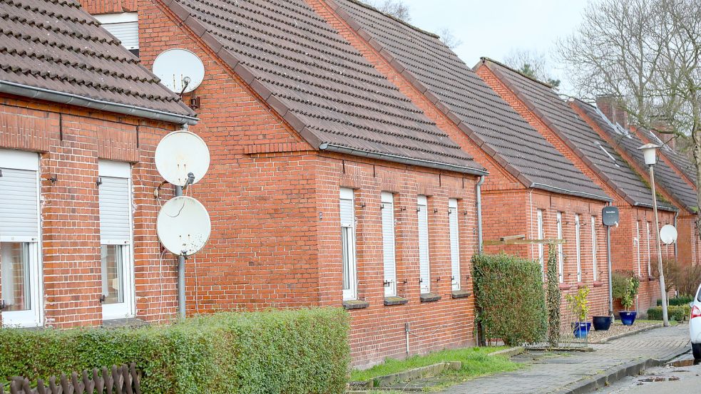 Das Thema Wohnungsbau, beispielsweise am Schledornweg/Hohegaster Weg in Aurich, steht seit Jahren auf der Agenda – ohne großes Ergebnis. Foto: Romuald Banik