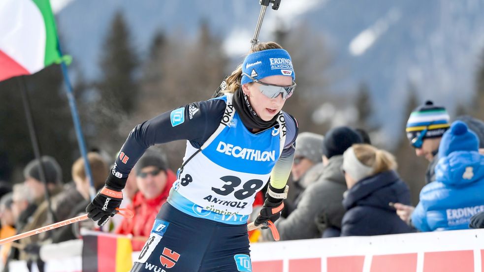 Muss die Saison vorzeitig beenden: Franziska Preuß. Foto: Christian Einecke/dpa