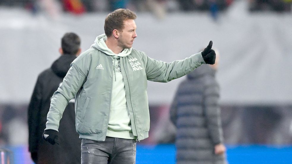 Erwartet mit den Bayern den 1. FC Köln: Julian Nagelsmann. Foto: Hendrik Schmidt/dpa