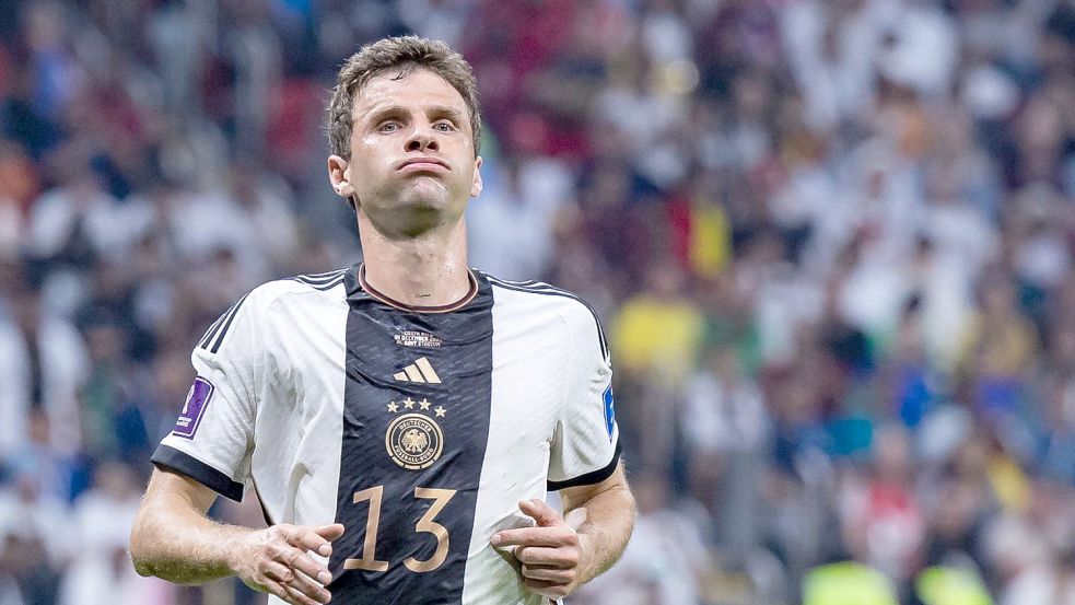 Wird beim DFB-Team offenbar Teilzeitarbeiter: Thomas Müller. Foto: Tom Weller/dpa