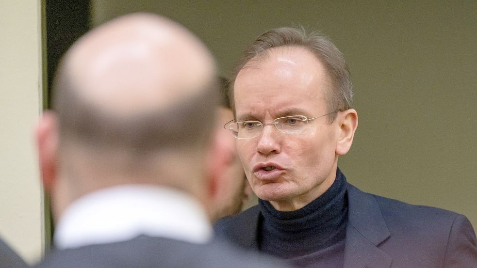 Der frühere Wirecard-Vorstandschef Markus Braun im Gericht. Foto: Peter Kneffel/dpa