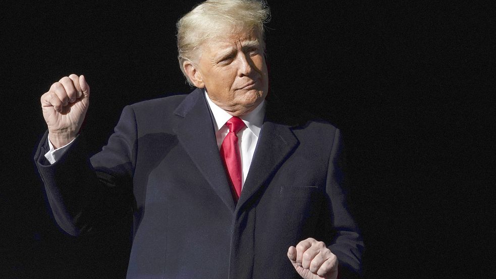 Darf sich freuen: Ex-US-Präsident Donald Trump. Foto: picture alliance/dpa/AP