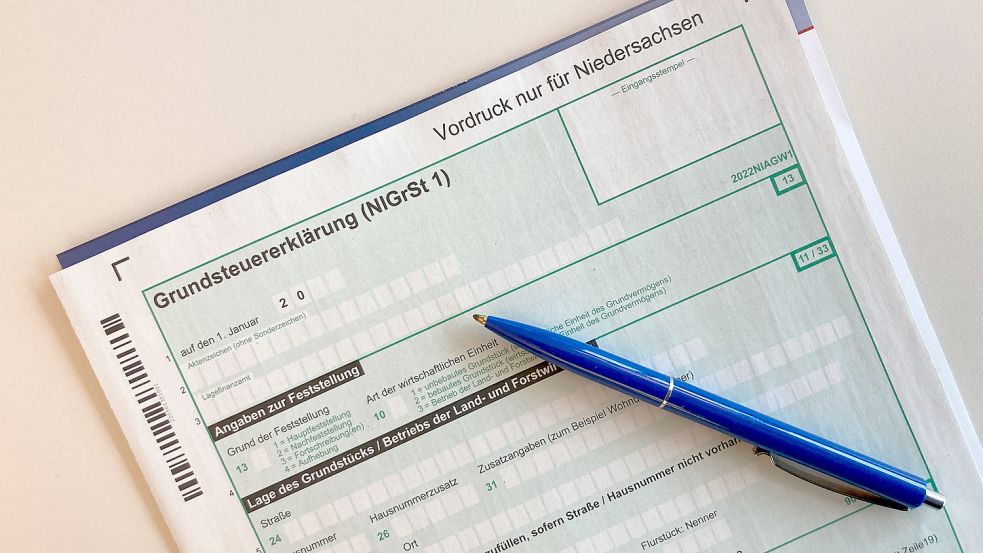 Wer dieses Formular nicht bis Ende Januar 2023 ausgefüllt hat, zahlt am Ende wahrscheinlich drauf. Foto: Corinna Clara Röttker