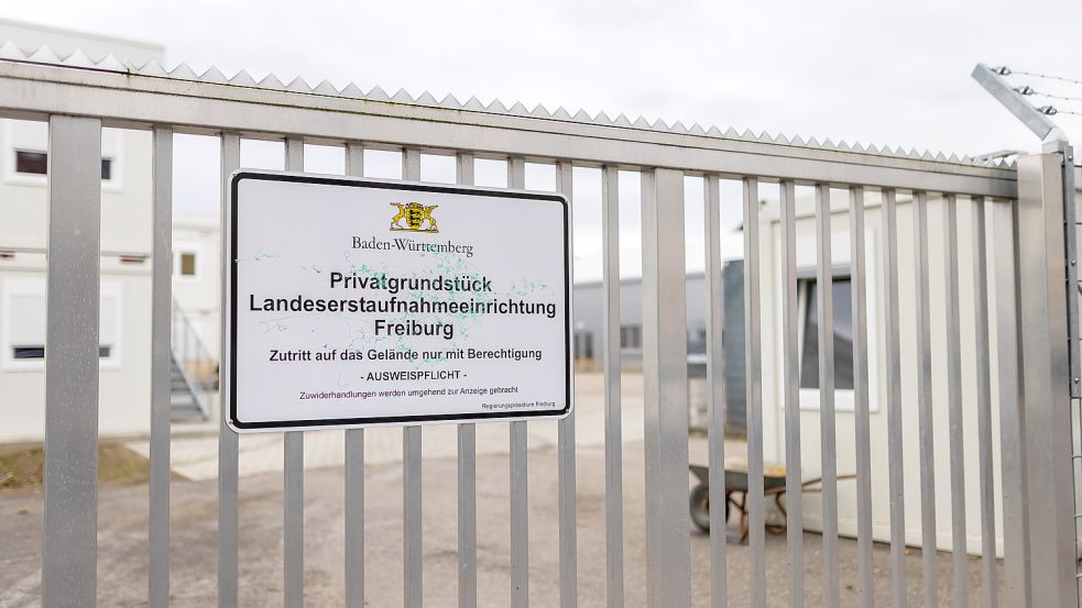 In der Freiburger Flüchtlingseinrichtung gab es Krawalle. Foto: dpa/Philipp von Ditfurth