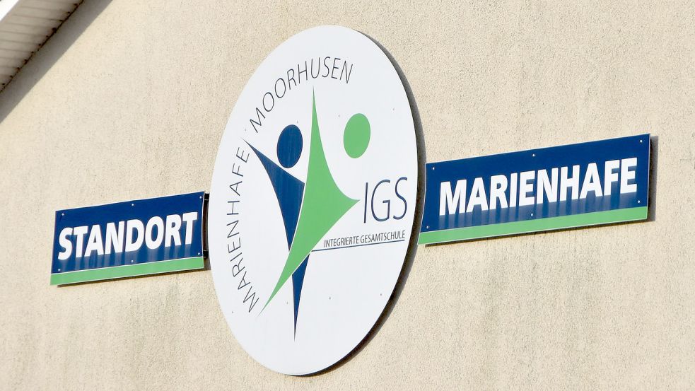 Die IGS Marienhafe-Moorhusen hat zwei Standorte. Sitz der Verwaltung und Schulleitung ist in Marienhafe. Foto: Thomas Dirks