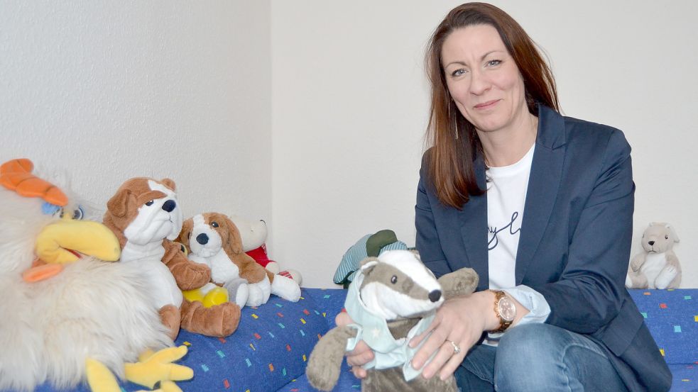 Britta Baumann, Koordinatorin des Auricher Hospizvereins, betreut Familien, wenn Kinder sterben. Foto: Neelke Harms