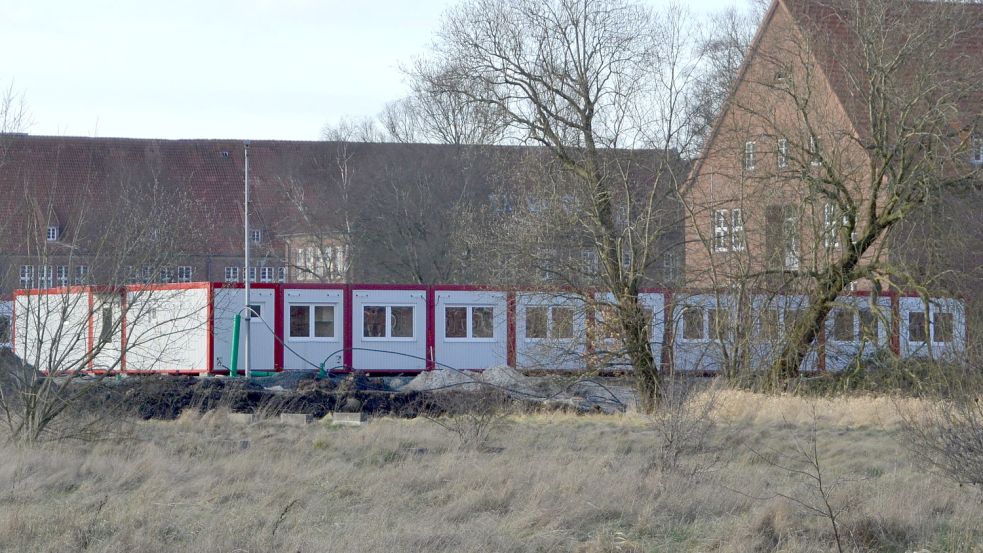 Wann die Container tatsächlich bezogen werden, steht noch nicht fest. Foto: Aiko Recke