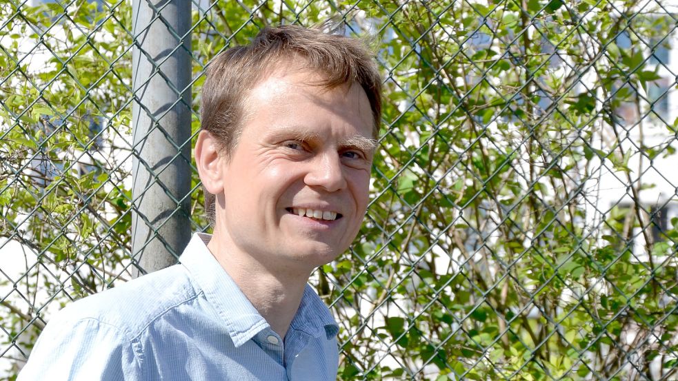 Kai Münzel leitet die Lambertischule Aurich. Foto: Franziska Otto