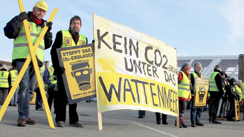 Noch gibt es Widerstand die gegen CO2-Einspeicherung in Deutschland. Robert Habeck will die umstrittene Technik trotzdem schnell erlauben, um das Klima zu schützen. Foto: Wolfgang Runge