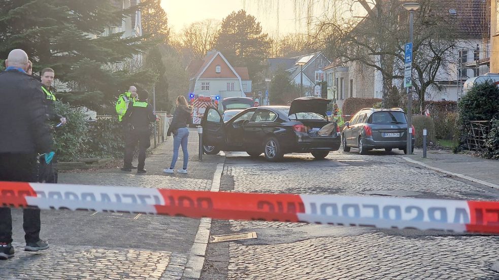 Noch immer ist die Tat an der Molktestraße in Delmenhorst nicht aufgeklärt. Die Polizei ermittelt weiter. Foto: Nonstopnews