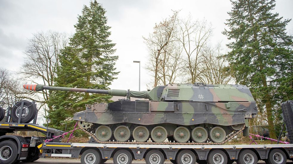 Viele Waffen der Bundeswehr wurden in die Ukraine geschickt. Foto: AFP/Gregor Fischer
