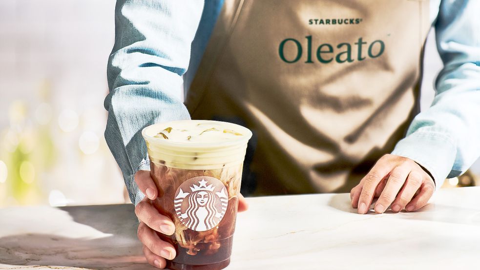 Starbucks-Kunden in Italien ab sofort verschiedene Varianten des „Oleato“ bestellen - Kaffee mit Olivenöl. Foto: Starbucks