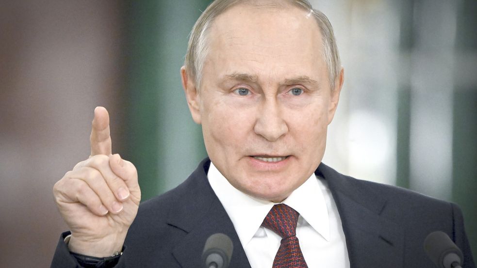 Kremlchef Wladimir Putin Foto: Pool Sputnik Kremlin/AP