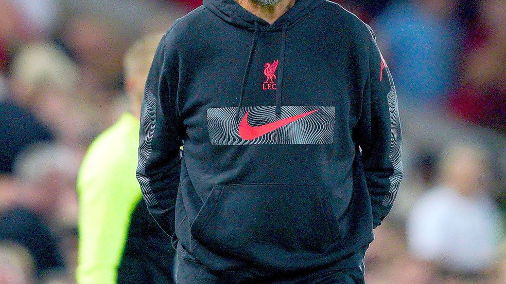 Liverpool-Trainer schäumte trotz des Rekordsieg seiner Mannschaft gegen Manchester United. Foto: dpa/PA Wire/Peter Byrne