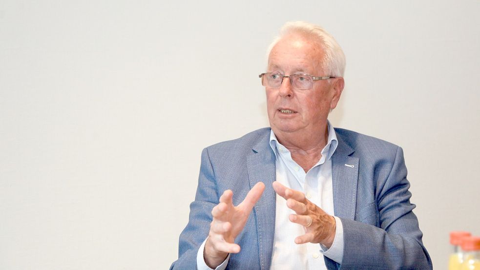 Hilko Gerdes ist Vorsitzender des Elternvereins. Foto: Romuald Banik