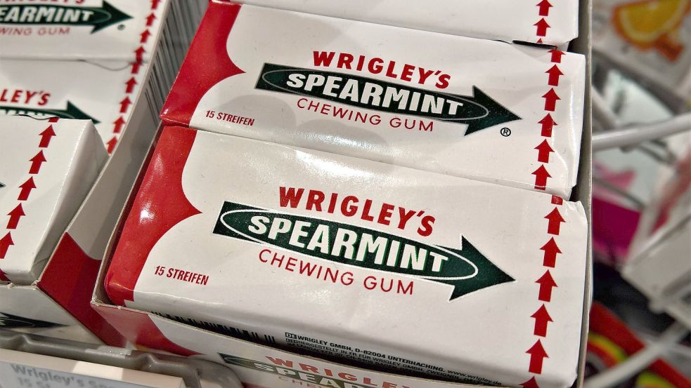 Die Streifen-Kaugummis „Wrigley’s Spearmint“ sind nicht mehr erhältlich. Foto: imago images/Manfred Segerer