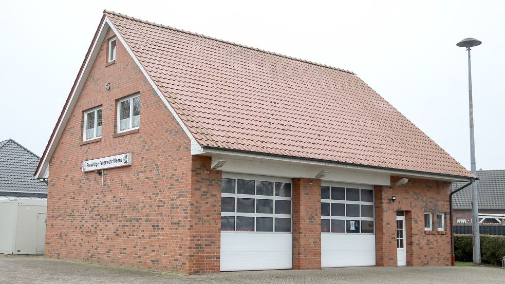 Die Feuerwehr Weene soll umziehen. Im alten Gerätehaus könnte etwas Neues entstehen. Foto: Romuald Banik