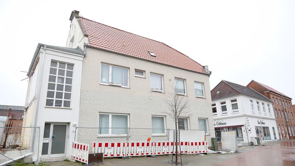 Der künftige Standort der Kunstschule in Aurich am Ende der Osterstraße. Foto: Romuald Banik