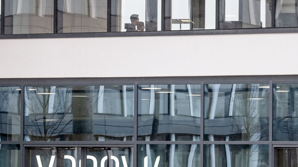 Die Unternehmenszentrale des Immobilienkonzerns Vonovia in Bochum. Foto: Bernd Thissen/dpa