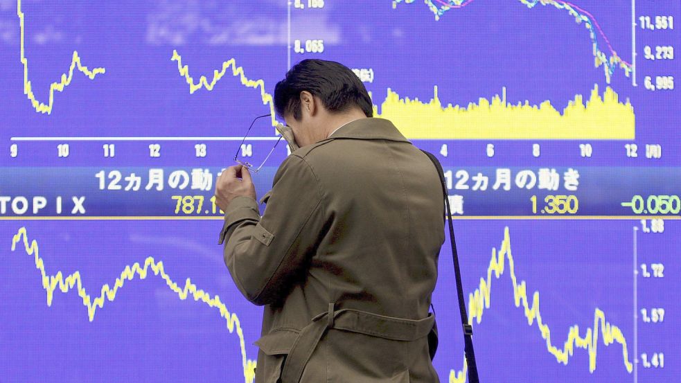 An den internationalen Börsen waren die Auswirkungen der Weltfinanzkrise deutlich zu spüren. Foto: eps/ Dai Kurokawa