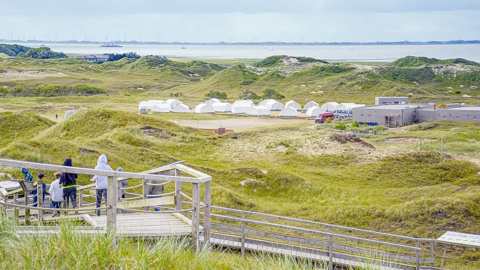 Das Zeltlager auf Norderney ist bei Kindern und Jugendlichen beliebt. Foto: privat