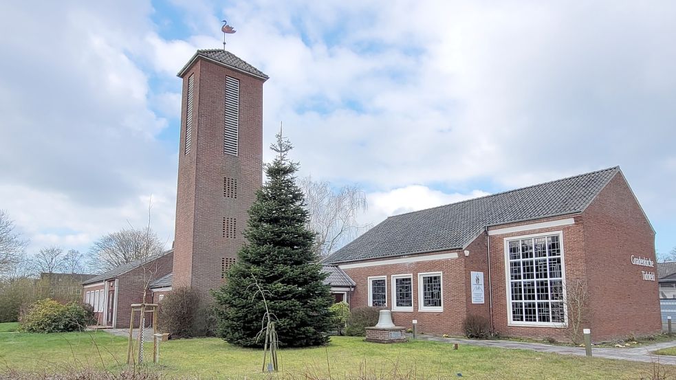 Die Gnadenkirche Tidofeld heute, noch ohne Anbau. Foto: Rebecca Kresse