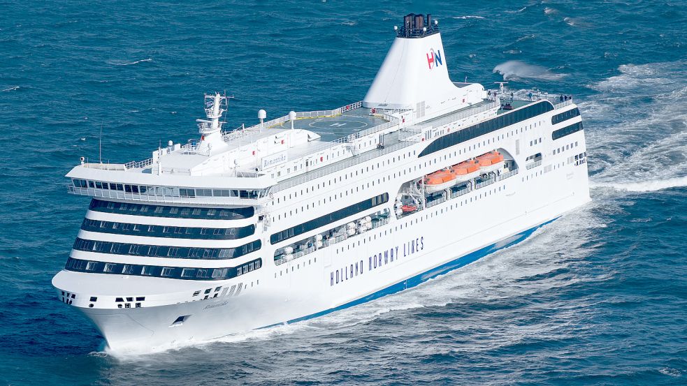 Fährt bald ab Emden: Die „MS Romantika“ der Holland Norway Lines. Foto: privat